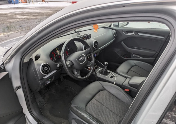 Audi A3 cena 40500 przebieg: 184000, rok produkcji 2013 z Warszawa małe 29